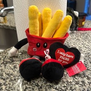 French fry plush for Valentine’s Day